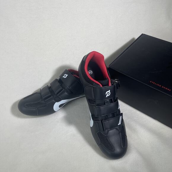 Peloton Size 44 Indoor Cycling Shoes Exercise Bike Sneakers Black Classic NEW Men main image 2